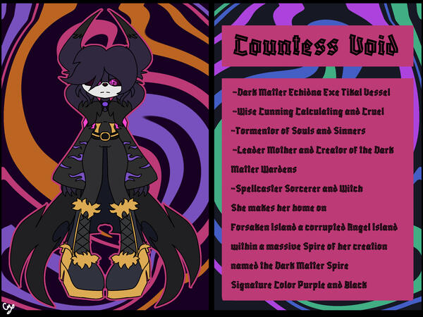 Countess Void Reference Sheet